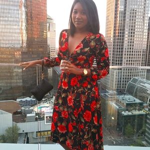 Forever 21 Contemporary Wrap Dress